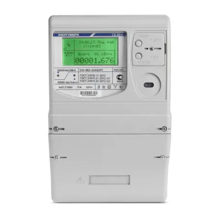Счетчик электроэнергии 3ф 1-1,5А CE304 S32 402-JAAQ2HY Энергомера