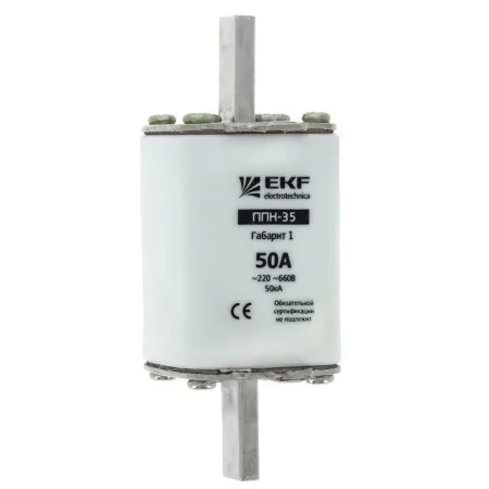 Вставка плавкая ППН-35 250/100А габарит 1 EKF PROxima