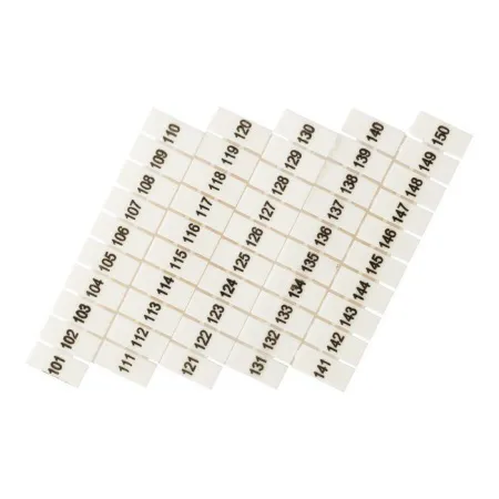 Маркеры для JXB-ST 4 с нумерацией 100-150 (уп.10шт) EKF PROxima