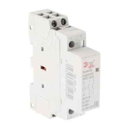 Контактор модульный КМ 25А (1 мод.) КМ25-20 AC NO-902-292 ЭРА PRO
