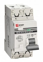 Выключатель авт. диф. тока АД-32 1P+N 25А/30мА (тип А) 4,5кА EKF Basic