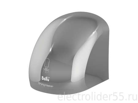 Сушилка для рук BAHD-2000DM Chrome 2000Вт 15 м/сек (242x224x223мм) ударопрочный ABS-пластик  зеркальный хром Ballu