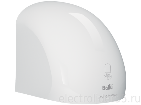 Сушилка для рук BAHD-2000 DM 2000Вт 15 м/сек (242x224x223мм) ударопрочный ABS-пластик  белая Ballu