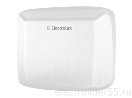 Сушилка для рук EHDA/W-2500 2500Вт 30 м/сек (240x270x142мм) антивандальная нержавеющая сталь белая Electrolux