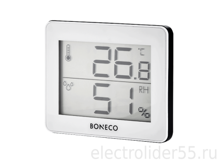 Термогигрометр X200 Hygrometer (измеритель влажности) (настольная/настенная) (АА) (белый) Boneco